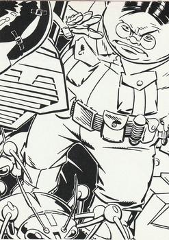 1992 Impact Comics #NNO Captain Commando Back