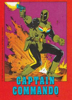 1992 Impact Comics #NNO Captain Commando Front