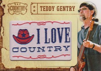 2014 Panini Country Music - I Love Country Patches #22 Teddy Gentry Front