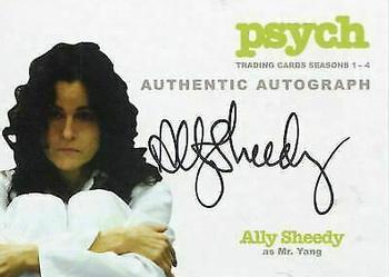 2013 Cryptozoic Psych Seasons 1-4 - Autograph #A7 Ally Sheedy Front