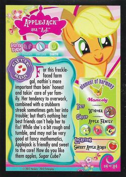 2012 Enterplay My Little Pony Friendship is Magic #4 Applejack Back