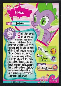 2012 Enterplay My Little Pony Friendship is Magic #7 Spike Back