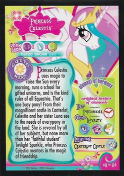 2012 Enterplay My Little Pony Friendship is Magic #8 Princess Celestia Back