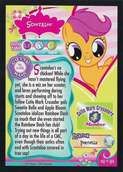 2012 Enterplay My Little Pony Friendship is Magic #11 Scootaloo Back