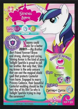 2012 Enterplay My Little Pony Friendship is Magic #14 Shining Armor Back