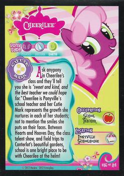 2012 Enterplay My Little Pony Friendship is Magic #16 Cheerilee Back