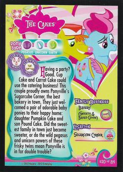 2012 Enterplay My Little Pony Friendship is Magic #20 The Cakes Back