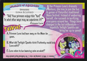 2012 Enterplay My Little Pony Friendship is Magic #60 Nightmare Night Indeed! Back