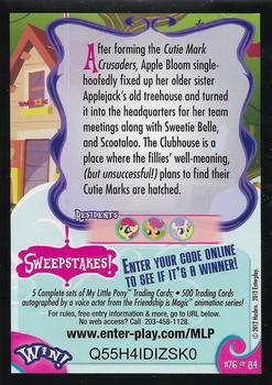 2012 Enterplay My Little Pony Friendship is Magic #76 Crusaders Clubhouse Back