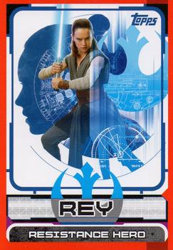 2017 Topps Star Wars Journey to the Last Jedi (UK Release) #40 Rey Front