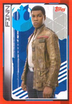 2017 Topps Star Wars Journey to the Last Jedi (UK Release) #62 Finn (arms at sides) Front