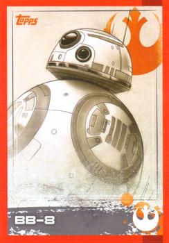 2017 Topps Star Wars Journey to the Last Jedi (UK Release) #141 BB-8 Front