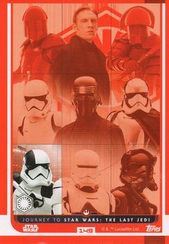 2017 Topps Star Wars Journey to the Last Jedi (UK Release) #149 Stormtrooper Executioner Back