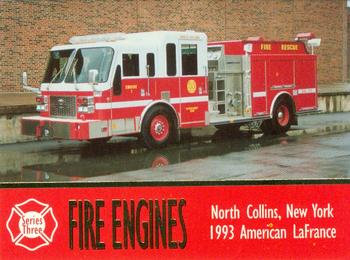 1994 Bon Air Fire Engines #281 North Collins, New York - 1993 American LaFrance Front