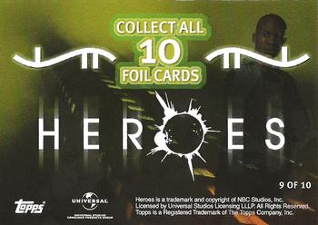 2008 Topps Heroes - Foil #9 D.L. Hawkins Back