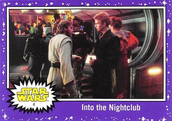 2017 Topps Star Wars Journey To The Last Jedi - Starfield Purple #4 Into the Nightclub Front