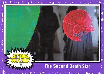 2017 Topps Star Wars Journey To The Last Jedi - Starfield Purple #34 The Second Death Star Front