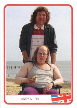 2006 Topps Little Britain Collector Cards #19 Andy & Lou Front