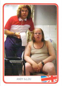 2006 Topps Little Britain Collector Cards #35 Andy & Lou Front