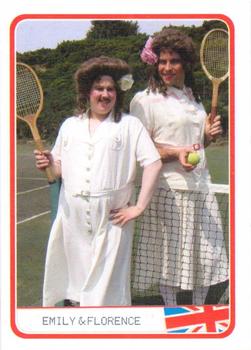 2006 Topps Little Britain Collector Cards #52 Emily & Florence Front
