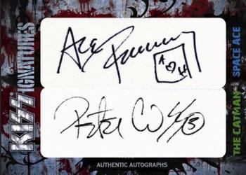 2009 Press Pass Kiss 360 - KISSignatures #KC-KISS Gene Simmons / Paul Stanley / Ace Frehley / Peter Criss Back