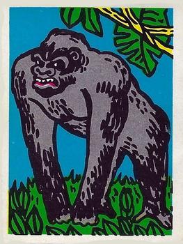 1961 Leaf Spook Stories - Stickers #NNO Gorilla Front