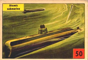 1954 Parkhurst Operation Sea Dog (V339-9) #50 Atomic Submarine Front