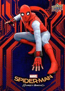 2017 Upper Deck Marvel Spider-Man: Homecoming Walmart Edition #RB-1 Spider-Man Homemade Suit - Because Peter Parker Front