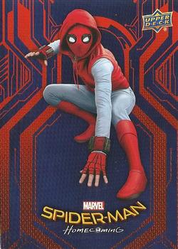 2017 Upper Deck Marvel Spider-Man: Homecoming Walmart Edition #RB-14 Spider-Man Homemade Suit - When Peter decides to Front