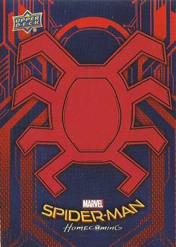 2017 Upper Deck Marvel Spider-Man: Homecoming Walmart Edition #RB-28 Spider-Man - Although Spider-Man has been fighting Front
