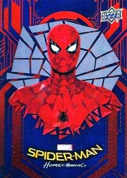 2017 Upper Deck Marvel Spider-Man: Homecoming Walmart Edition #RB-39 Spider-Man - Peter's friends and aunt think that Front