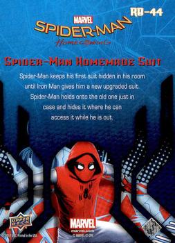 2017 Upper Deck Marvel Spider-Man: Homecoming Walmart Edition #RB-44 Spider-Man Homemade Suit - Spider-Man keeps his Back