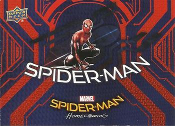2017 Upper Deck Marvel Spider-Man: Homecoming Walmart Edition #RB-45 Spider-Man Homecoming - Spider-Man wants to stay Front