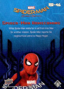 2017 Upper Deck Marvel Spider-Man: Homecoming Walmart Edition #RB-46 Spider-Man Homecoming - While Spider-Man waits for Back