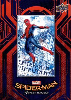 2017 Upper Deck Marvel Spider-Man: Homecoming Walmart Edition #RB-50 Spider-Man Homecoming - While Spider-Man tries to Front