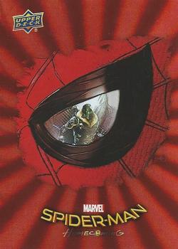 2017 Upper Deck Marvel Spider-Man: Homecoming Walmart Edition - Red Foil #RB-40 Spider-Man & Vulture - Can Spider-Man learn to Front