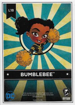 2017 Cryptozoic DC Comics Bombshells - Lil' Bombshells - Copper Deco Foil #L18 Bumblebee Back