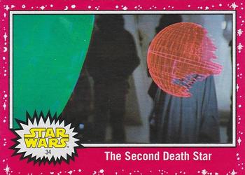 2017 Topps Star Wars Journey To The Last Jedi - Starfield Red #34 The Second Death Star Front
