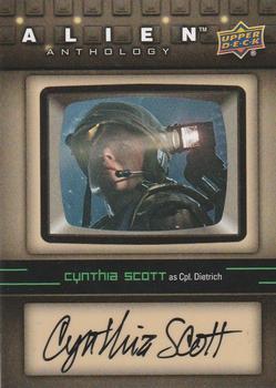 2016 Upper Deck Alien Anthology - Autographs #SA-CS Cynthia Scott Front