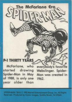 1992 Comic Images Spider-Man: The McFarlane Era - Prisms #P-1 Thirty Years Back