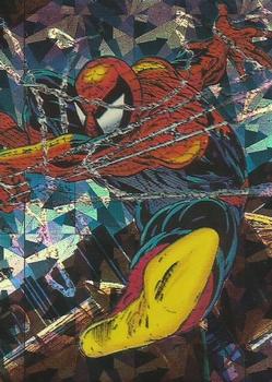 1992 Comic Images Spider-Man: The McFarlane Era - Prisms #P-4 Impact Front