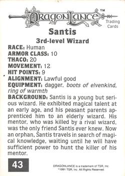 1991 TSR Advanced Dungeons & Dragons #43 Santis Back