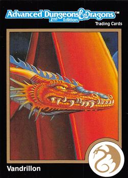 1991 TSR Advanced Dungeons & Dragons #55 Vandrillon, Red Dragon Front