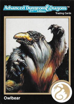 1991 TSR Advanced Dungeons & Dragons #107 Owlbear Front