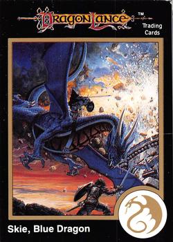 1991 TSR Advanced Dungeons & Dragons #138 Skie, Blue Dragon Front