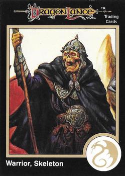 1991 TSR Advanced Dungeons & Dragons #169 Warrior, Skeleton Front