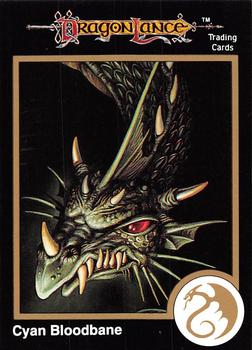 1991 TSR Advanced Dungeons & Dragons #210 Cyan Bloodbane, Green Dragon Front