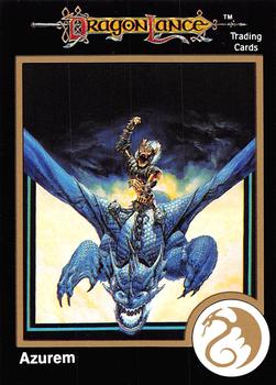 1991 TSR Advanced Dungeons & Dragons #241 Azurem, Blue Dragon Front