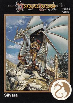 1991 TSR Advanced Dungeons & Dragons #449 Silvara, Silver Dragon Front
