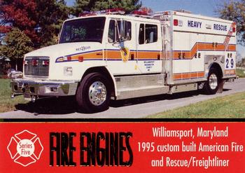 1998 First Choice Collectibles - Fire Engines #403 Williamsport, Maryland - 1995 custom built American Fire and Rescue / Freightliner Front
